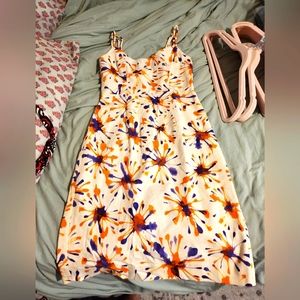Paint splattered design Original Milly of New York mini dress. Fantastic conditi
